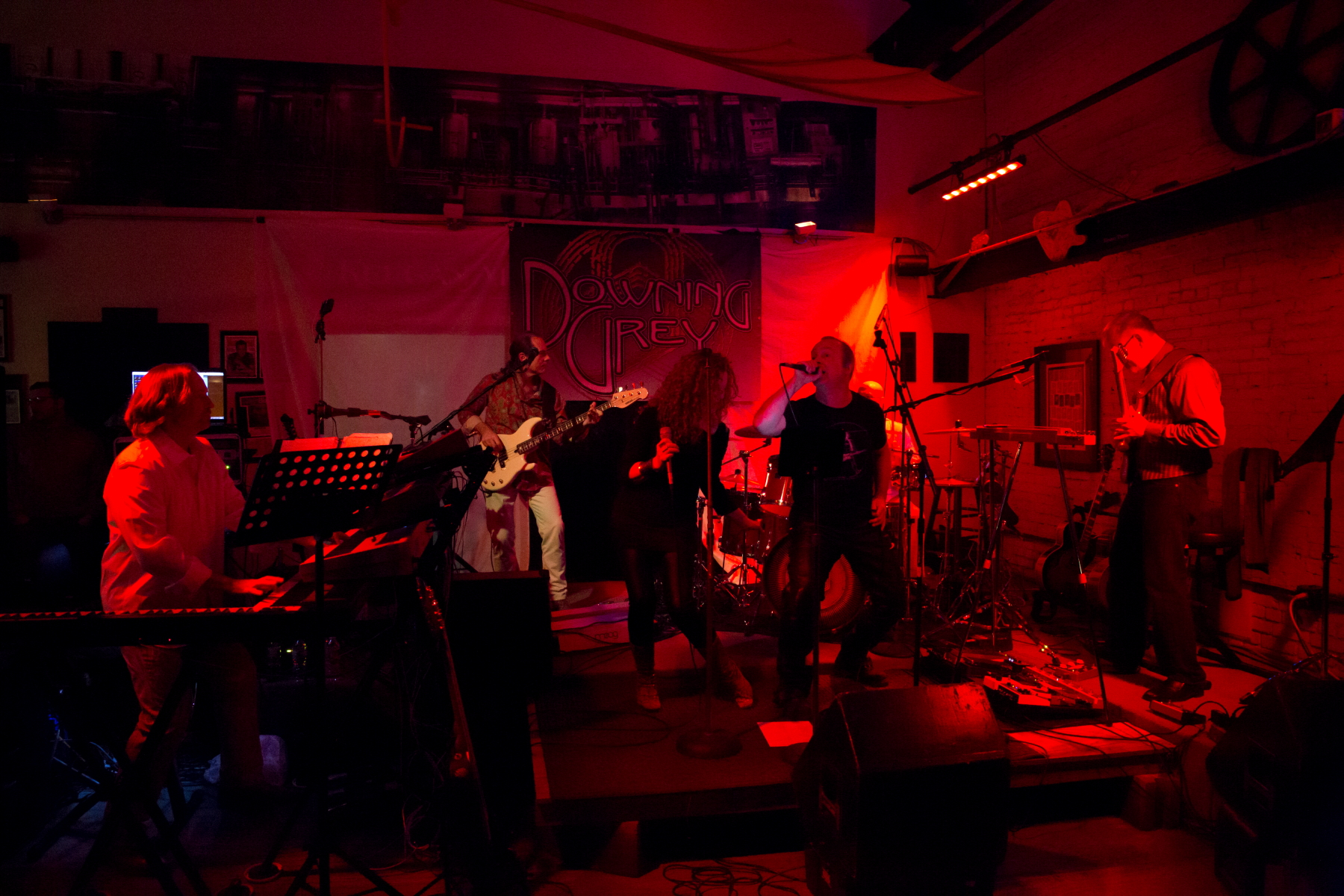Progressive Rock Tribute Band Downing Grey at Keegan Ales – #1